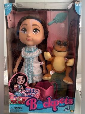 Backpets Marisol & Paco Puerto Rico Doll Set | New in Box | Collectors Item